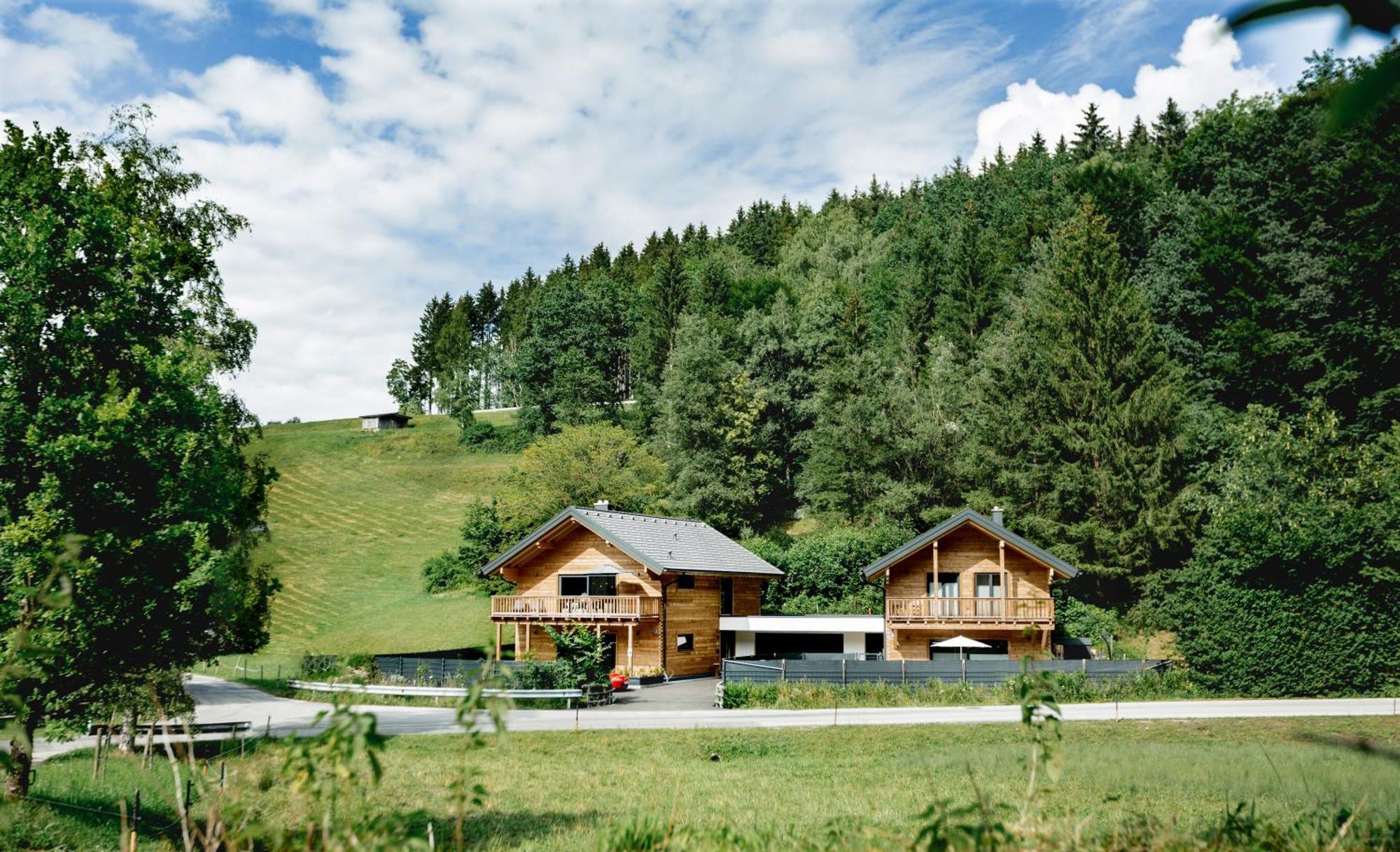 Chalet 49 Nesselgraben - Ferienwohnungen Aus Holz Koppl Eksteriør billede